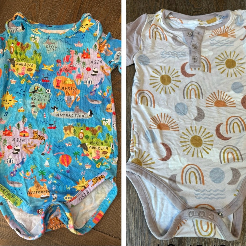 Little Sleepies 12-18m bodysuit